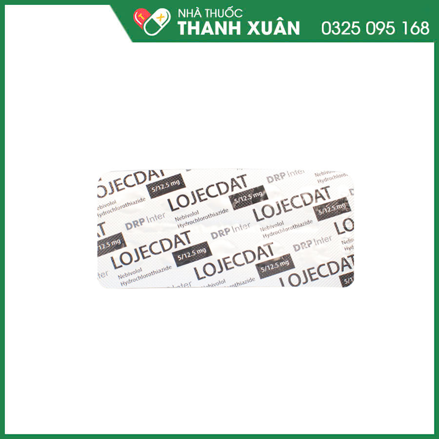 LOJECDAT 5/12.5 mg thuốc điều trị tăng huyết áp vô căn ở người lớn
