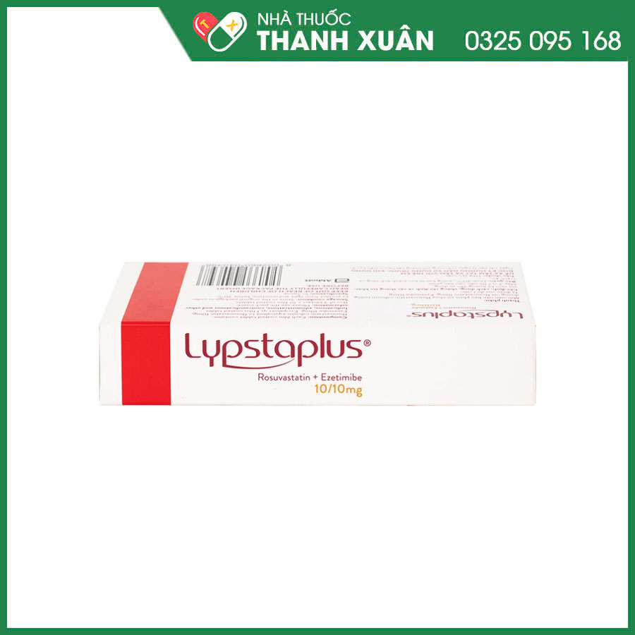 Lypstaplus 10/10 mg thuốc điều trị tăng cholesterol máu nguyên phát