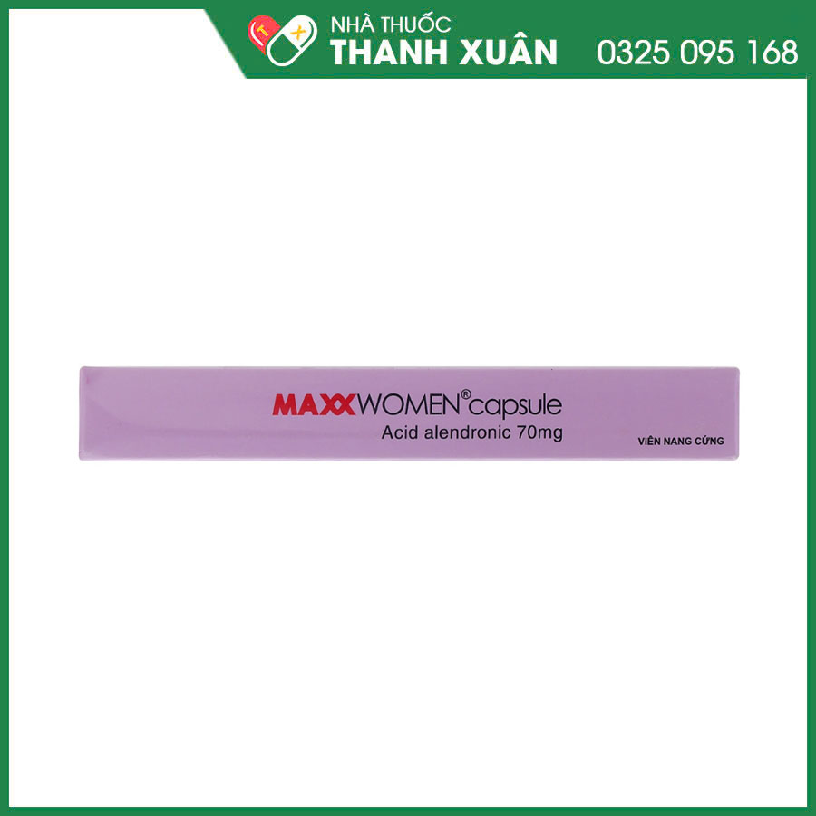 Maxx Women Capsule 70mg thuốc điều trị loãng xương