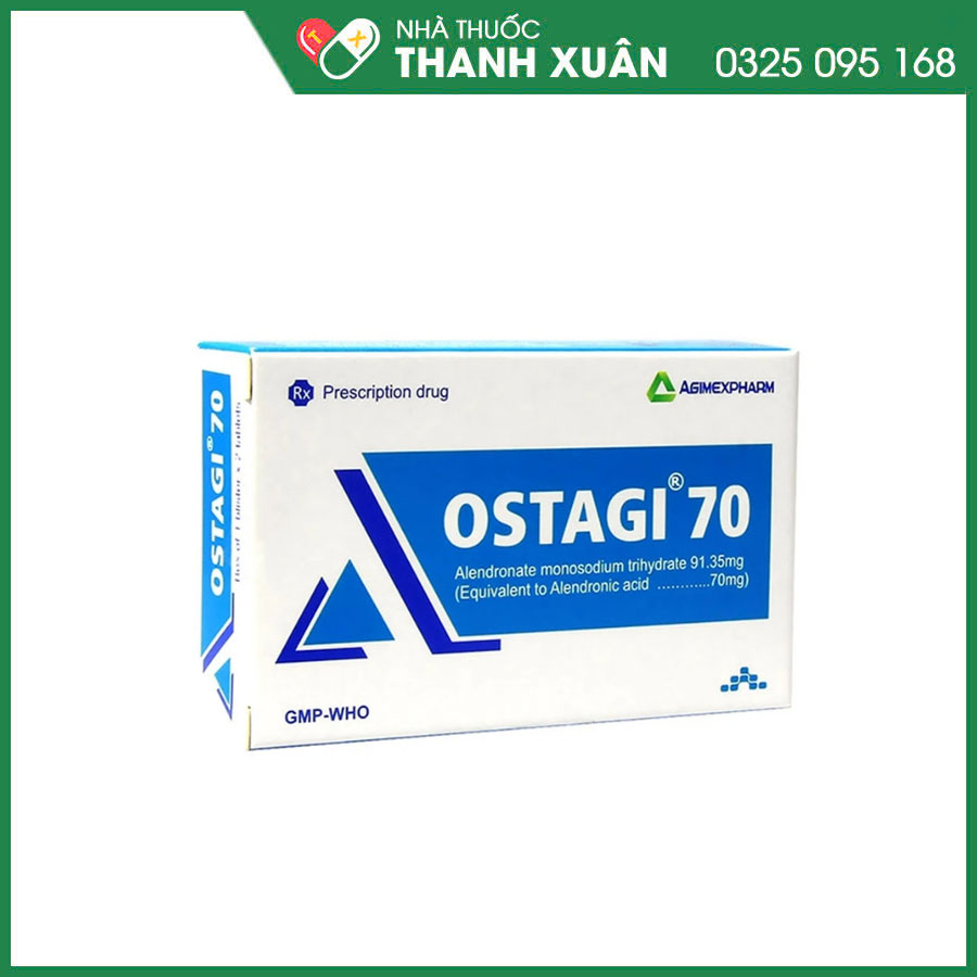 Ostagi 70 thuốc điều trị loãng xương và giảm nguy cơ gãy xương