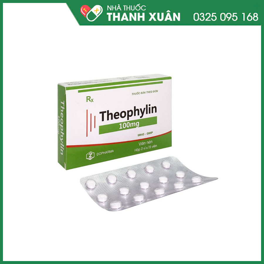 Theophylin thuốc điều trị hen phế quản và các dạng  co thắt của bệnh phổi - phế quản tắc nghẽn mạn tính