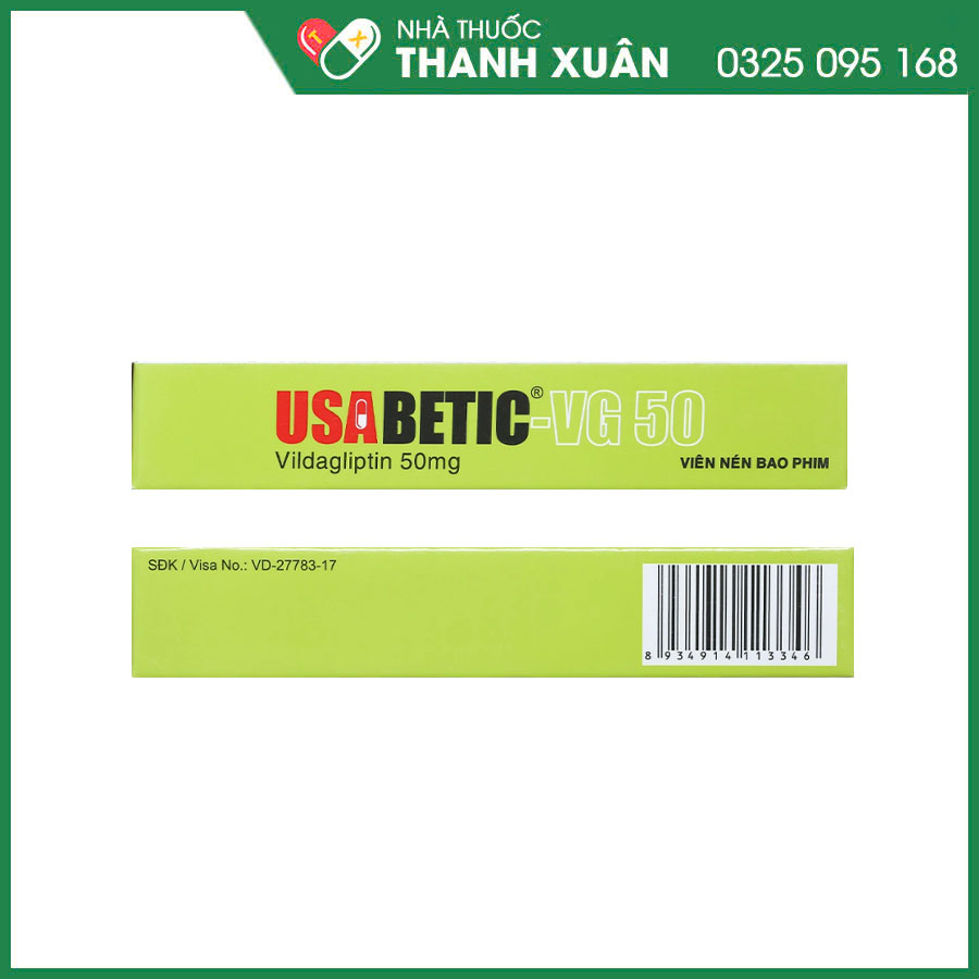 Usabetic-VG 50 thuốc điều trị đái tháo đường