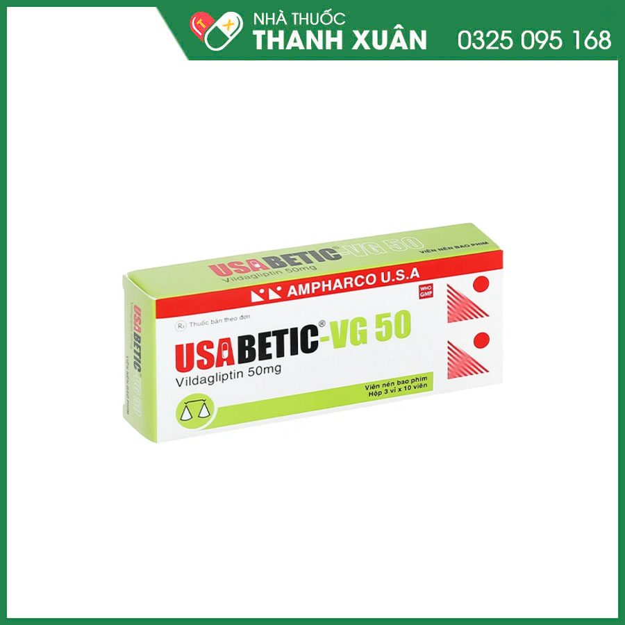 Usabetic-VG 50 thuốc điều trị đái tháo đường